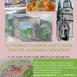 2a Trobada D'urban Sketchers Pont De Vilomara I Rocafort