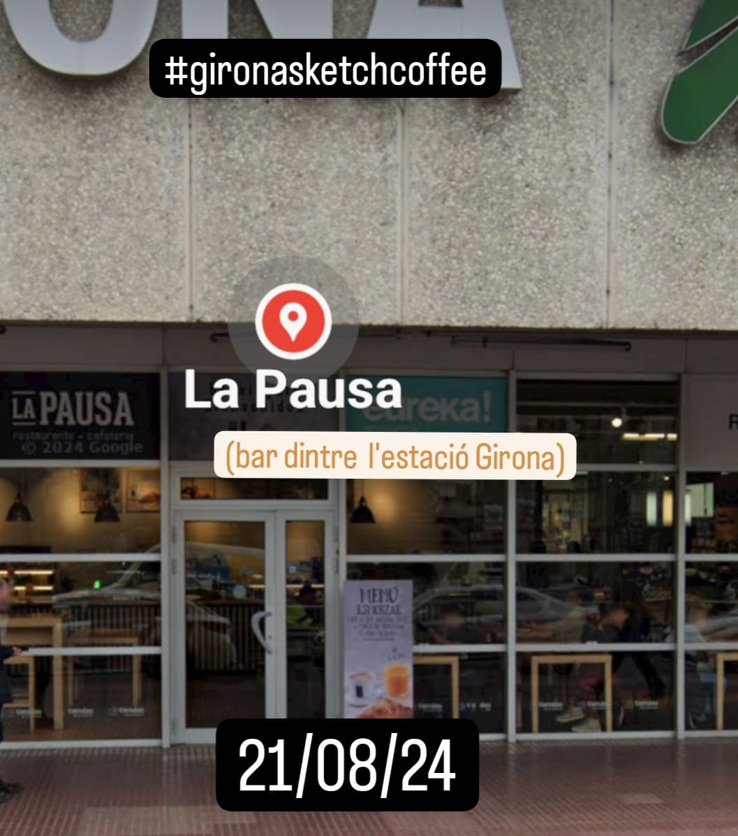 #gironasketchcofee - Bar la pausa