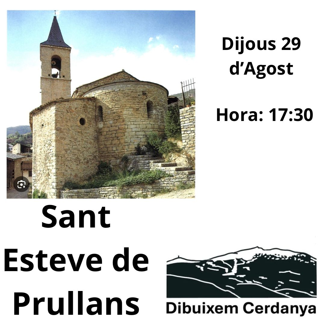 Dibuixem Cerdanya - Sant Esteve de Prullans