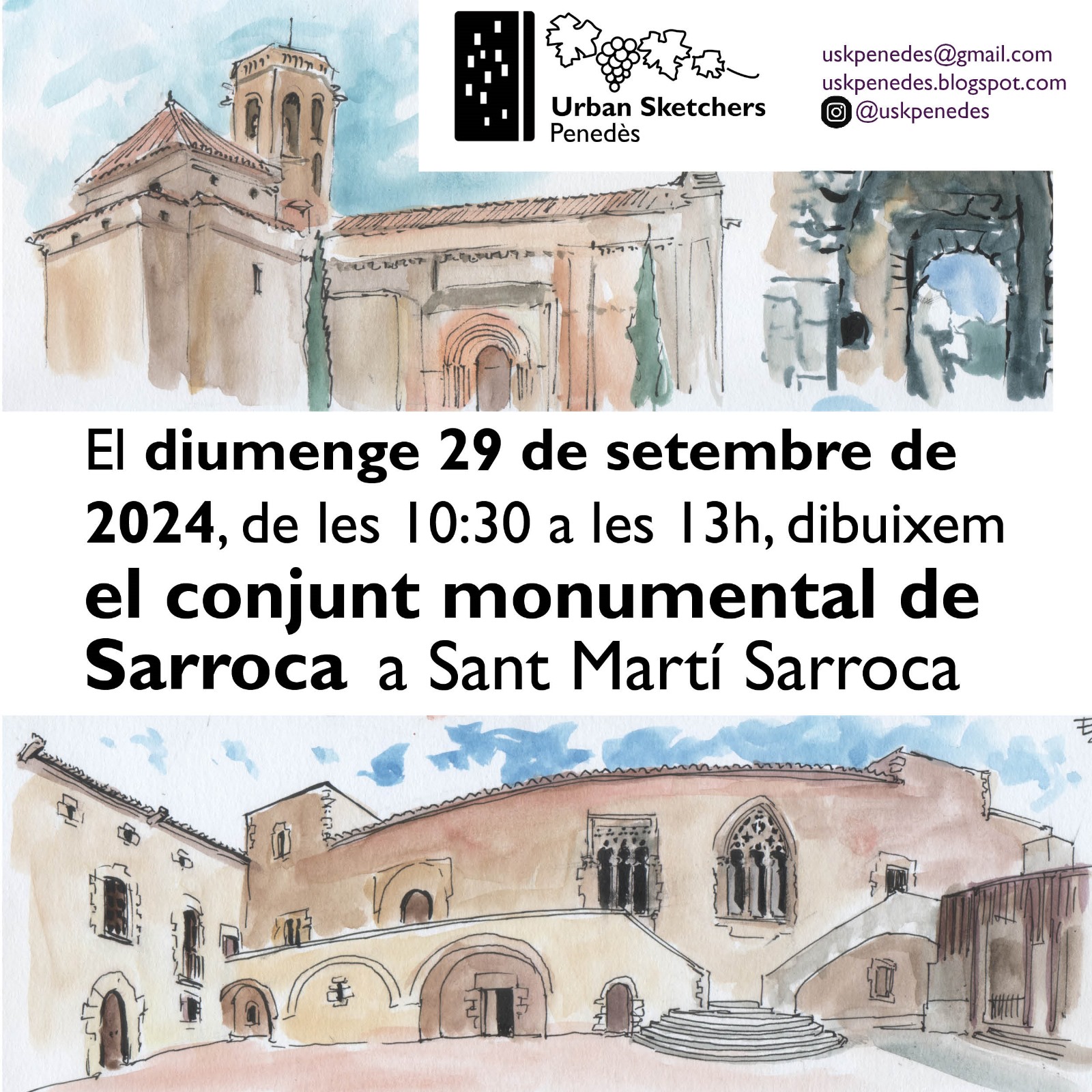 USK Penedés - Conjunt monumental de Sant Martí de Sarroca