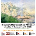 Dibuixem Montserrat pel Mil·lenari