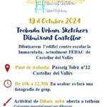 Trobada Urbansketchers   @dibuixantcastellar