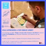 Taller de dibuix urbà amb Lluigi l'enTRAMAliat de Dibuixem Maresme