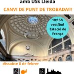 USk Barcelona / USk Lleida - Vestíbul Estació de França