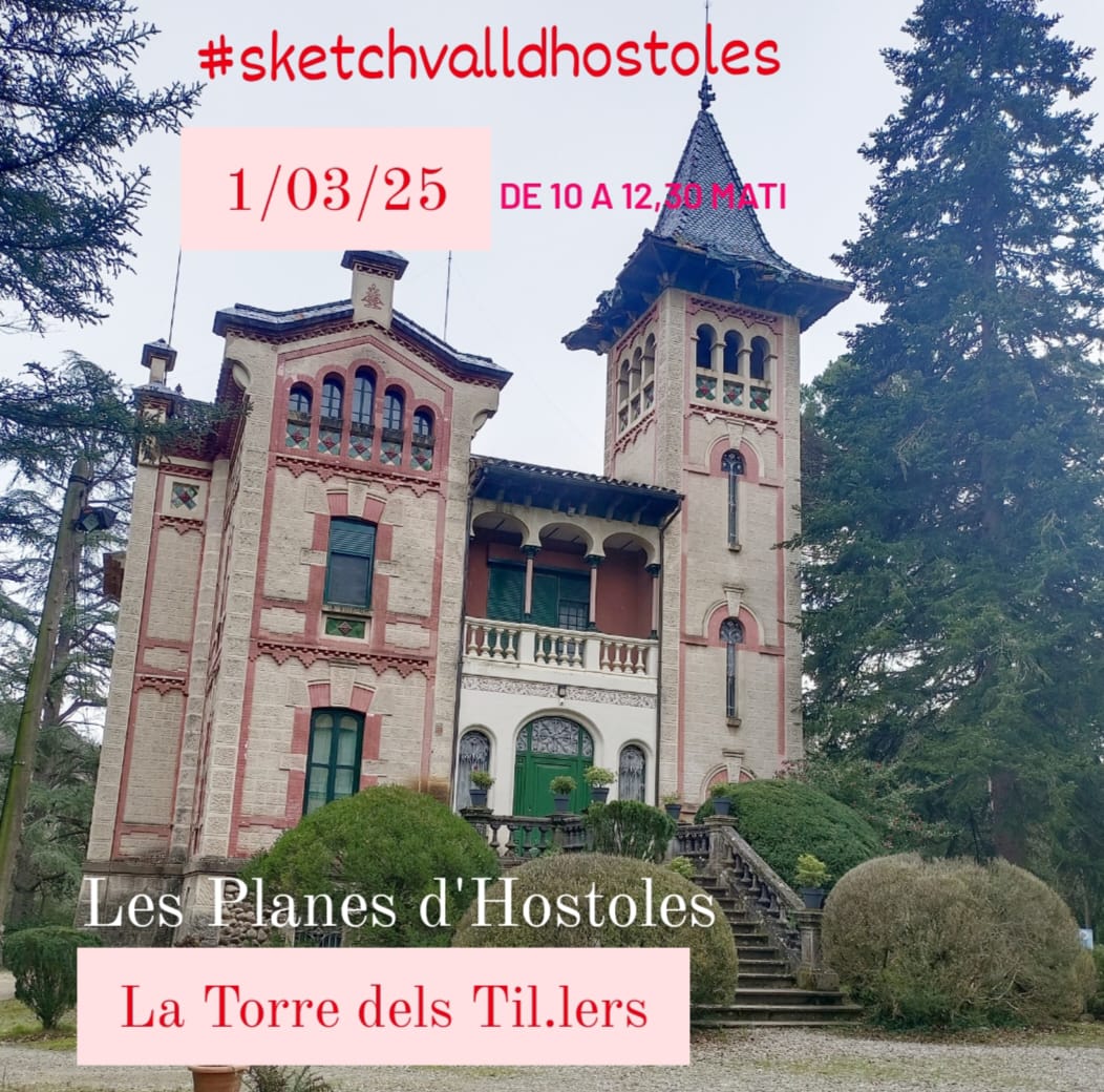 Sketch_valldhostoles - La torre dels til.lers