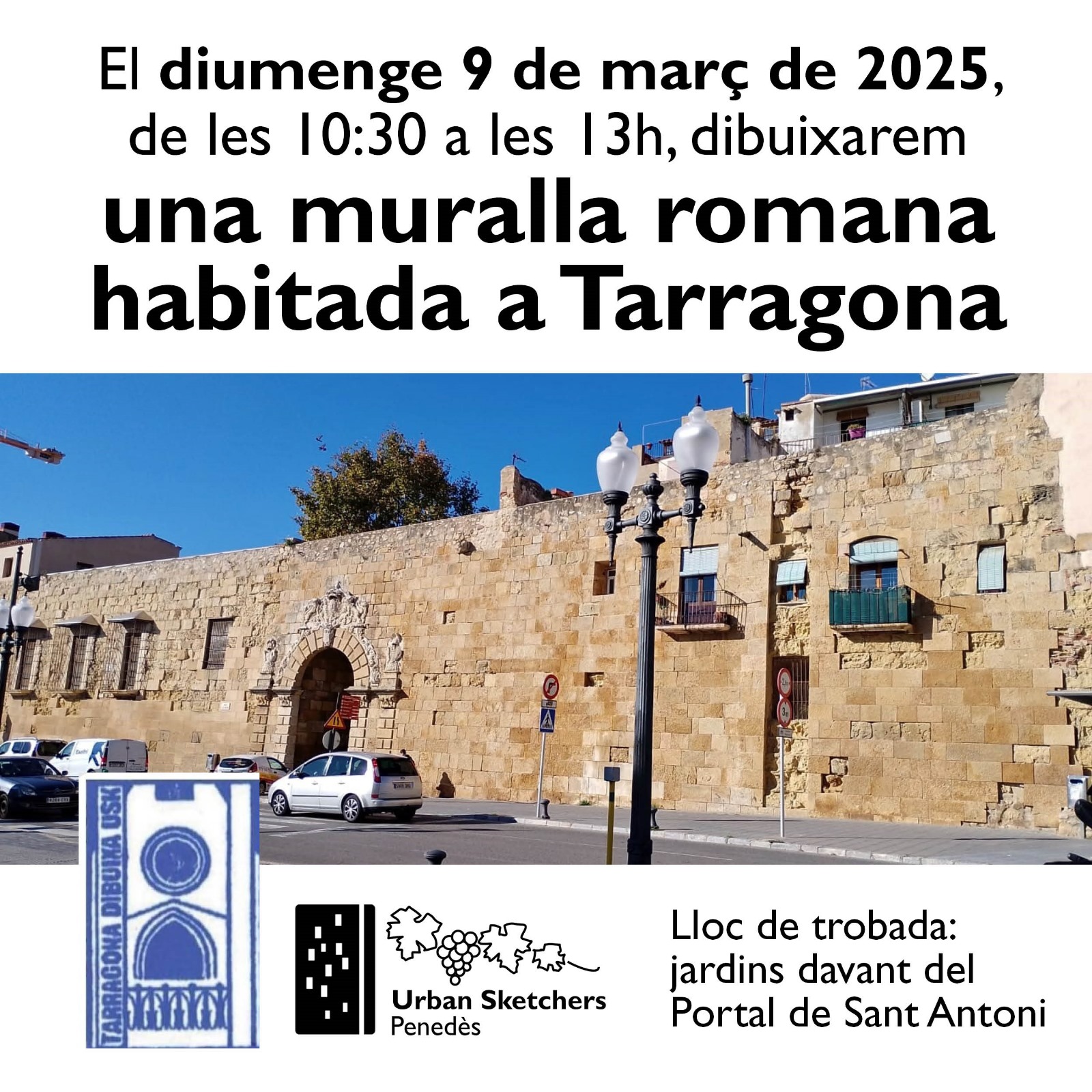 USk Penedés - Tarragona dibuixa