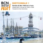 BCN Sketch Fest Sketchwalk 1