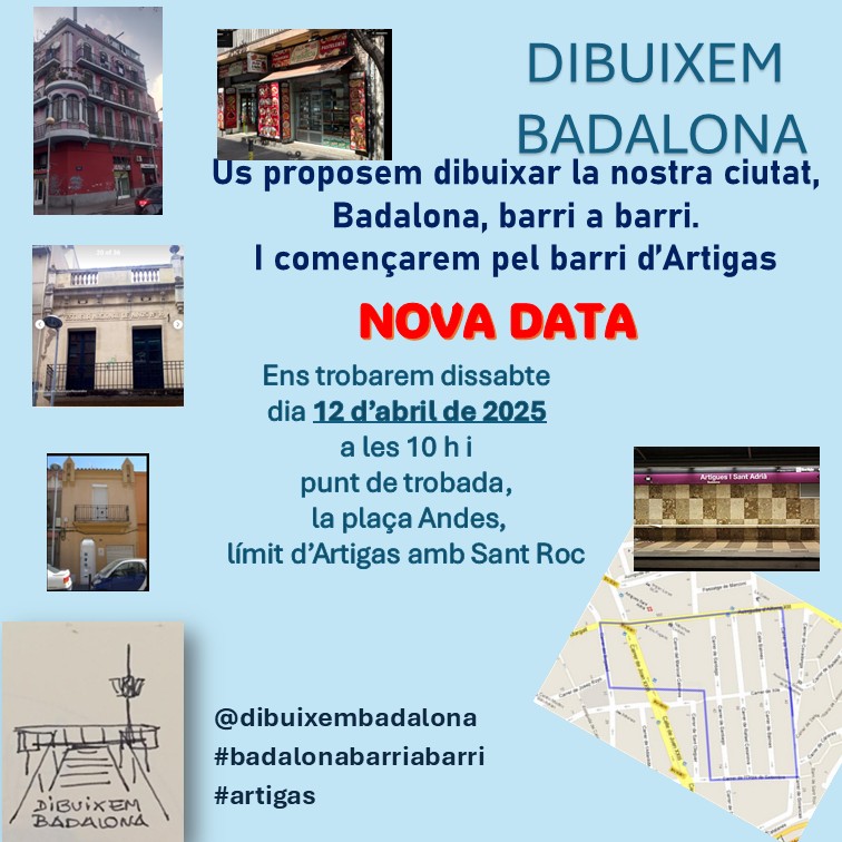 Dibuixem Badalona - Barri d'Artigas