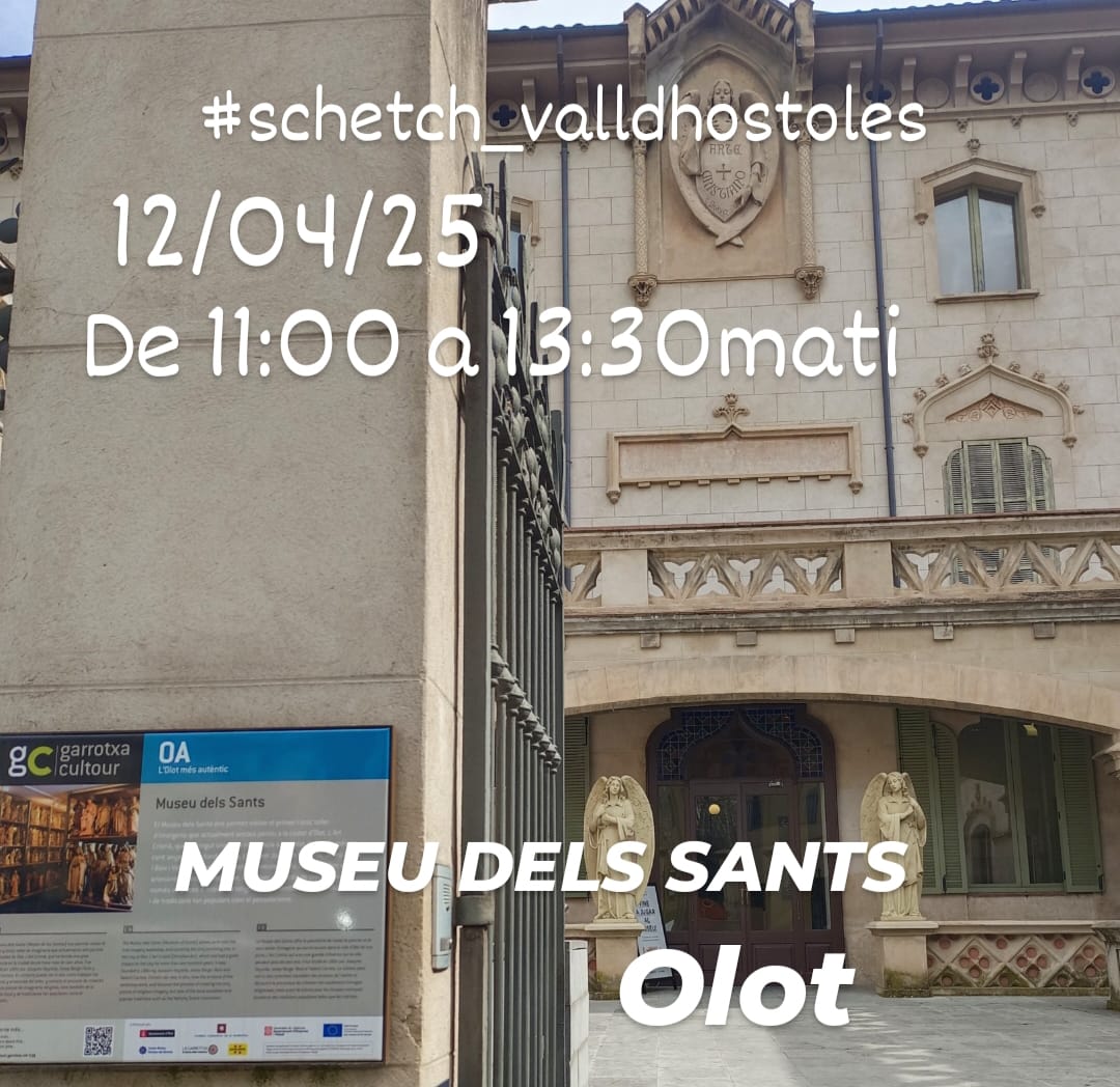 Sketch Valldhostoles - Museu dels Sants Olot