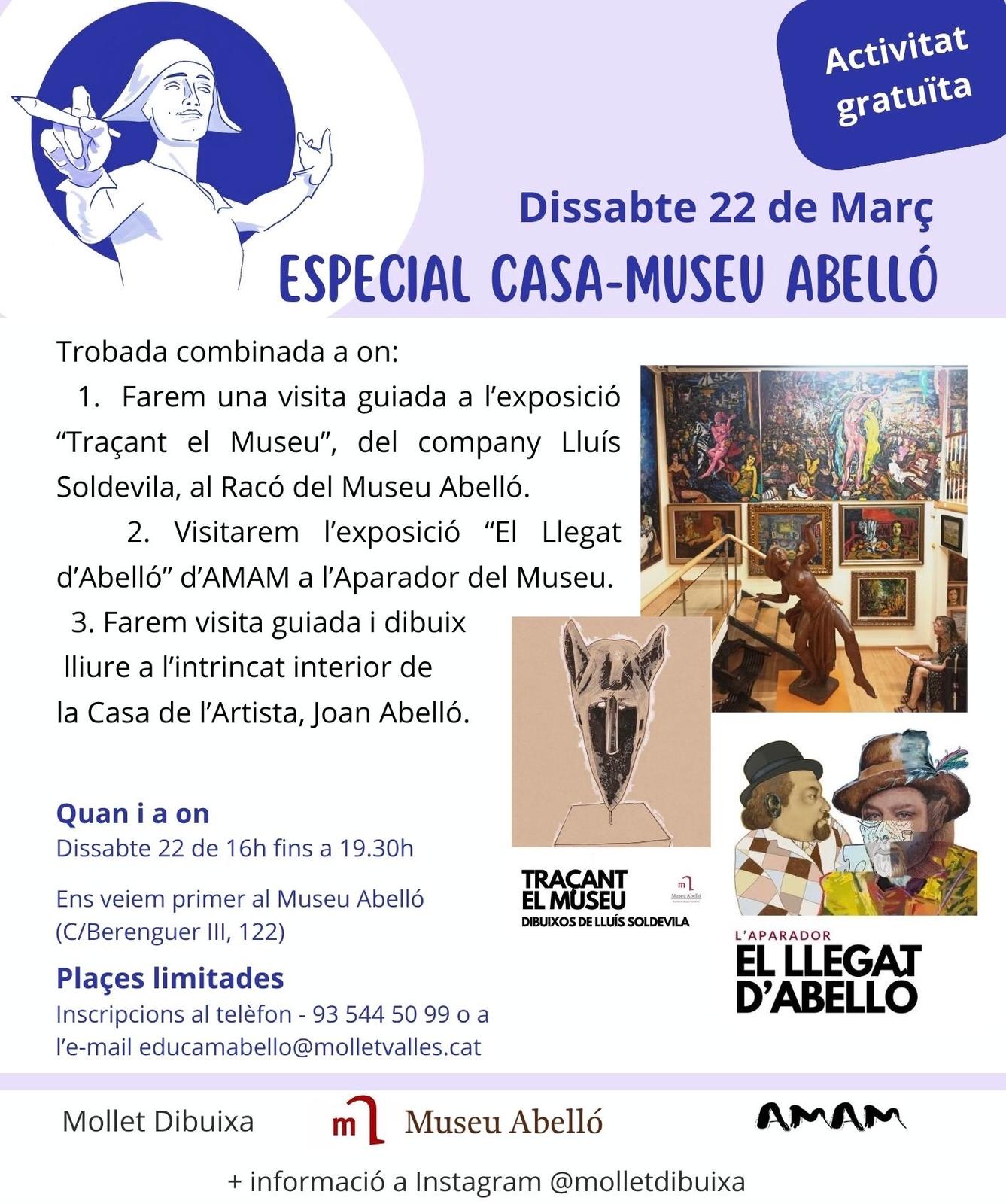 Mollet Dibuixa - Especial casa Museu Abelló