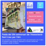 Dibuixem la Festa del 25è aniversari de l'Associació Sant Lluc per l'Art” a Mataró