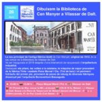 Dibuixem la Biblioteca de Can Manyer a Vilassar de Dalt