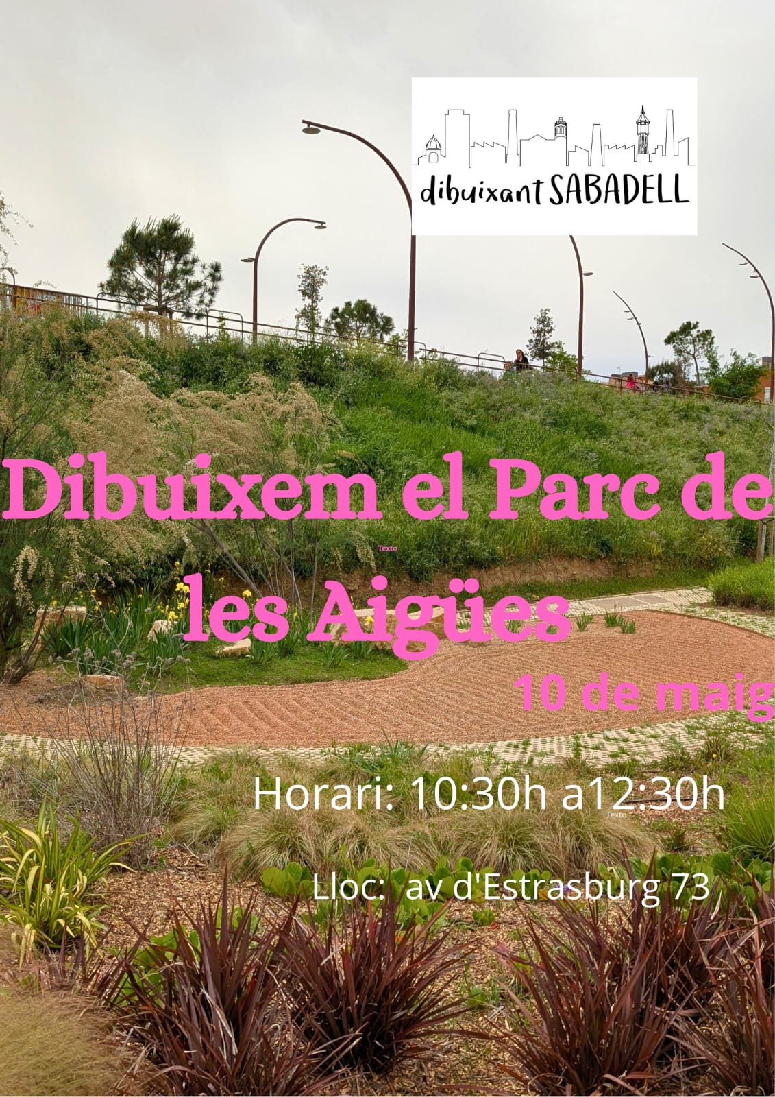 Dibuixant Sabadell - Parc de les aigües