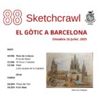 88 Sketchcrawl. El Gòtic a Barcelona