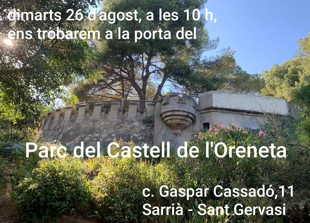 Colla del Pinzell. Parc del Castell de l’Oreneta