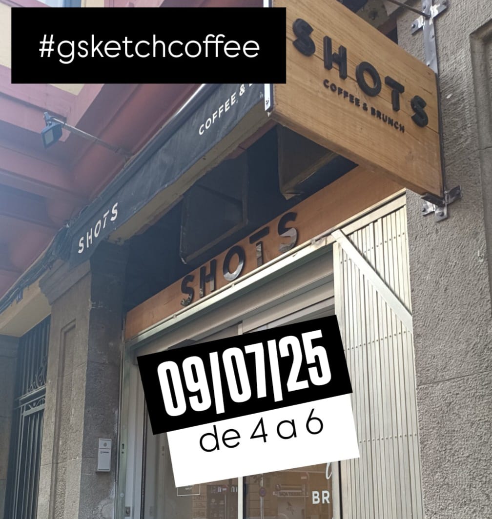 Gironasketchcoffee. Trobada a Shots Coffee & Brunch