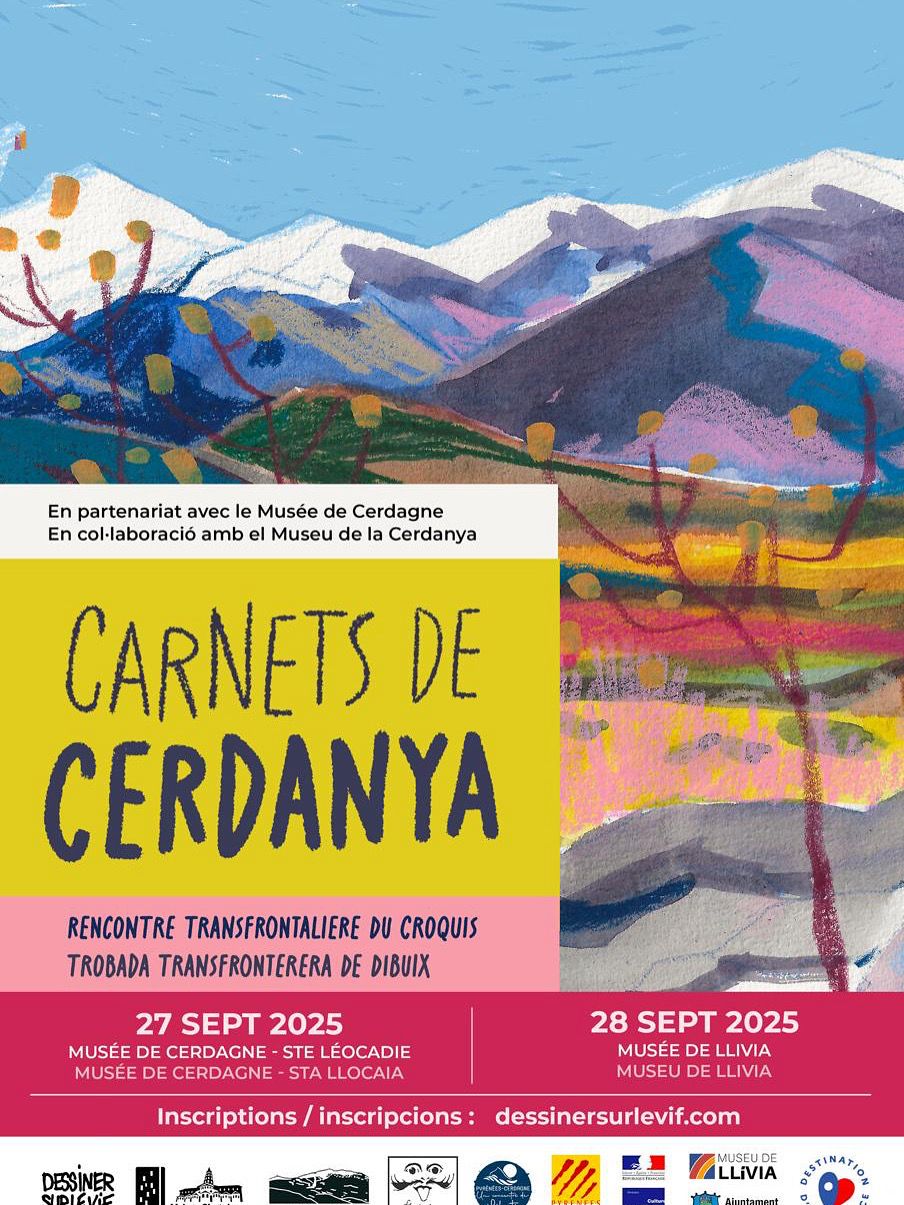 Dibuixem Cerdanya i USK Toulouse. Carnets de Cerdanya