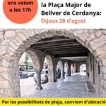 Dibuixem Cerdanya. Plaça Major de Bellver de Cerdanya