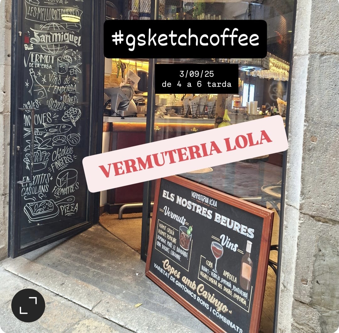 Girona sketchcoffee. Vermuteria Lola