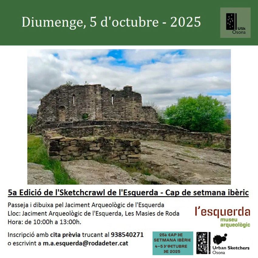 USk Osona. Sketchcrawl de l’Esquerda