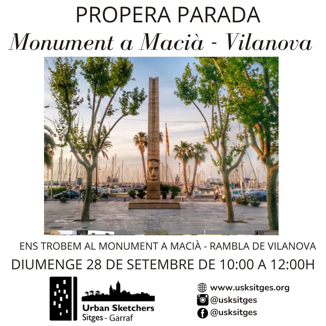 Usk Sitges - Garraf / Monument a Maciá - Vilanova i la Geltrú