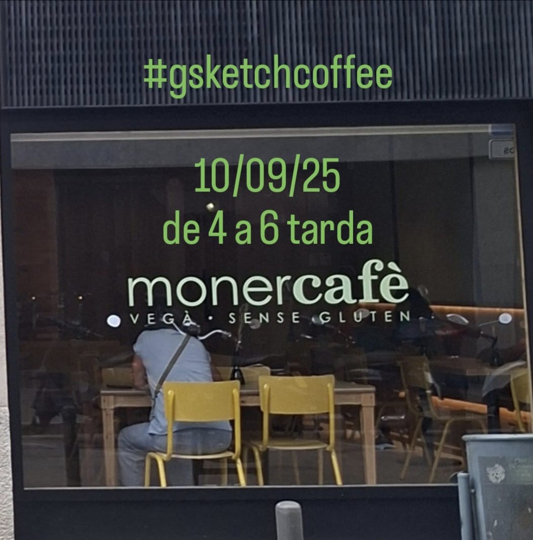Girona Sketch coffee. Moner Cafè