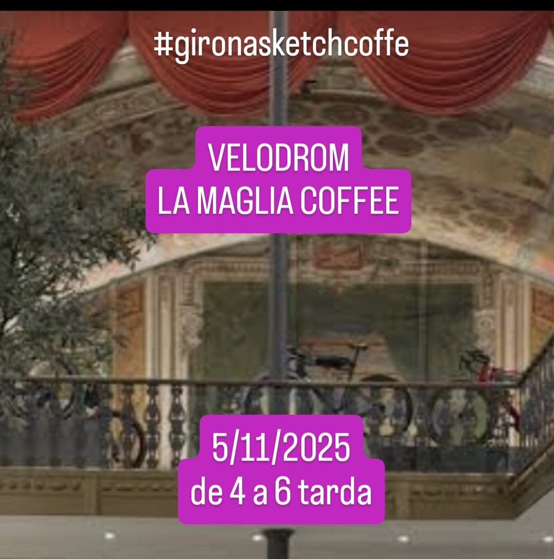 Girona Sketchcoffee. Velodrom Odeon Girona