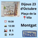 Montgat Pinta. Plaça de la Vila. Montgat