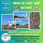 Dissabte 2.4. Riera de Sant Simó. Mataró
