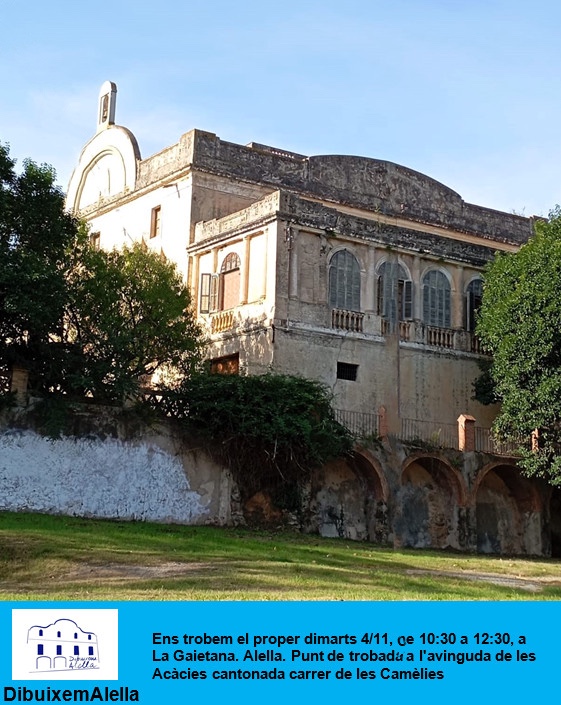 Dibuixem Alella. La Gaietana