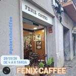Girona Sketch Coffee. Fenix Coffee