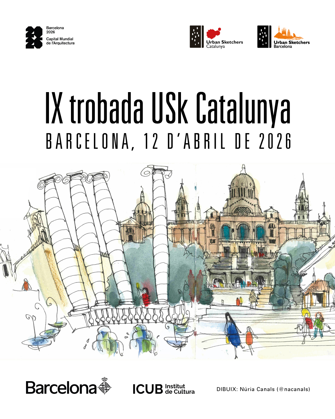 USk Catalunya. IX Trobada d'Urban Sketchers de Catalunya