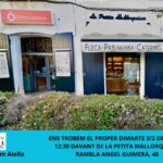 Dibuixem Alella. Dibuixem les botigues de la Coma Clara.