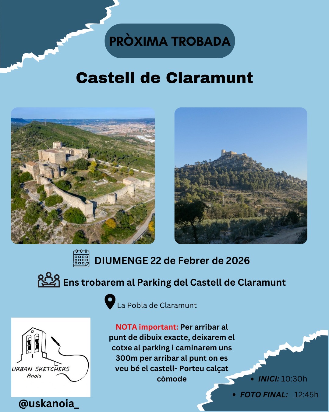 USk Anoia. Castell de Claramunt