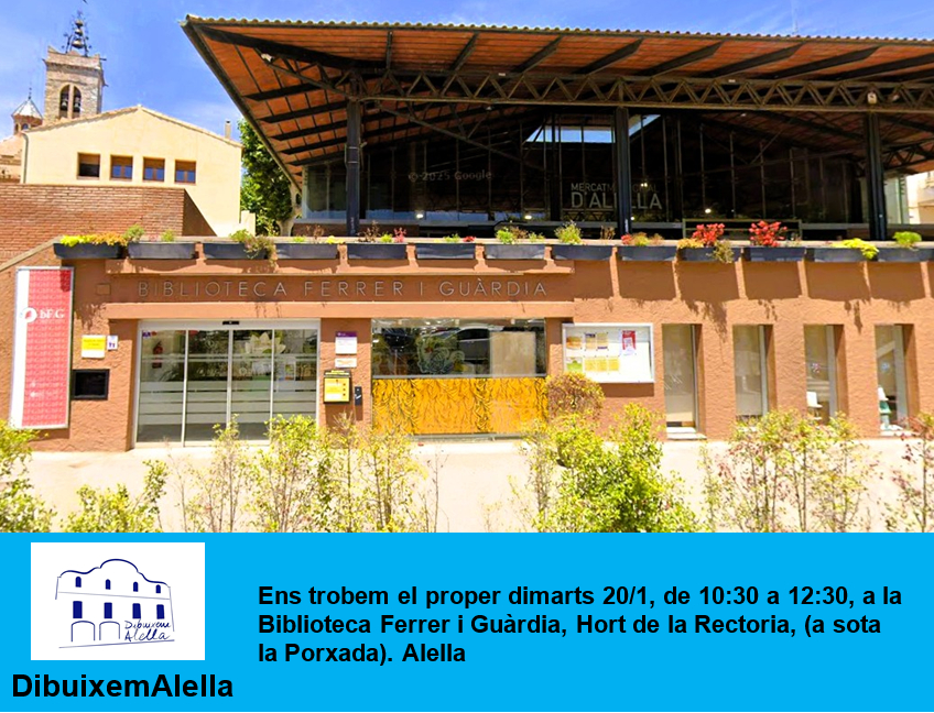 Dibuixem Alella. Biblioteca Ferrer i Guardia