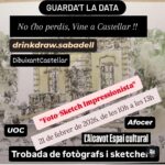 Dibuixant Castellar i DrinkDraw Sabadell