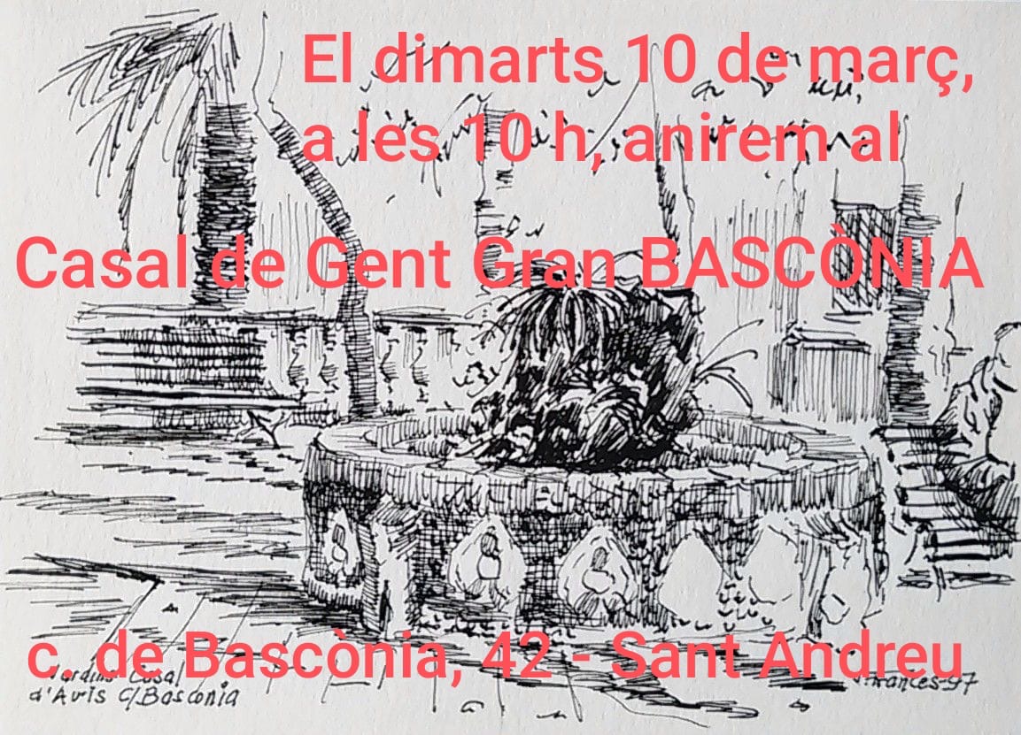 Colla del Pinzell. Casal de Gent Gran Bascònia. Sant Andreu