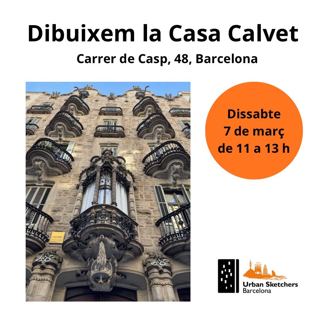 USk Barcelona. Casa Calvet