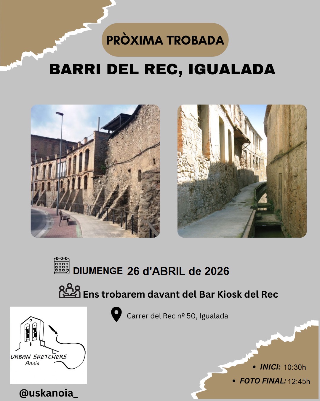 USk Anoia. Barri del Rec. Igualada