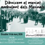 Dibuixant Sabadell. Mercat ambulant dels Merinals
