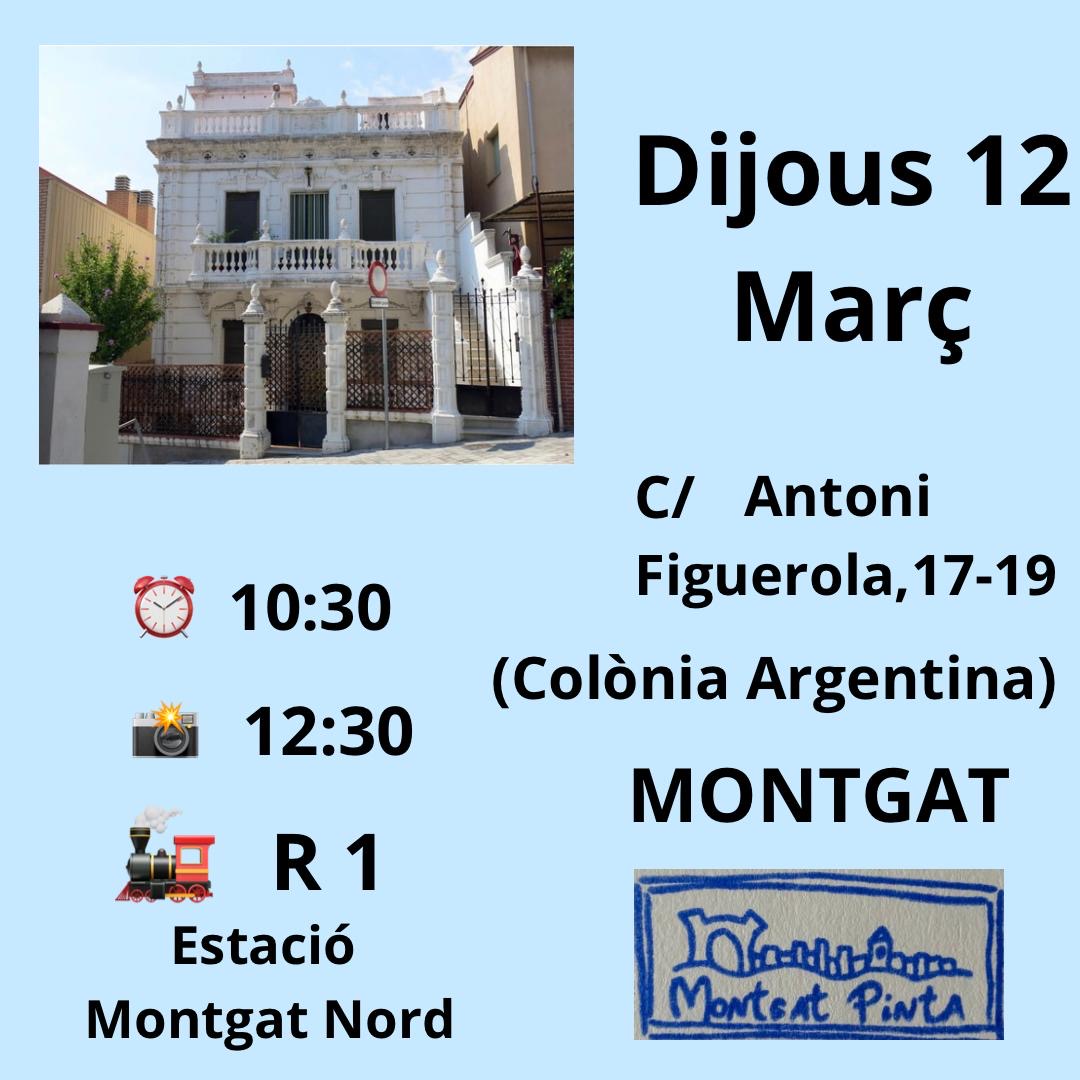 Montgat Pinta. Colònia Argentina. Montgat