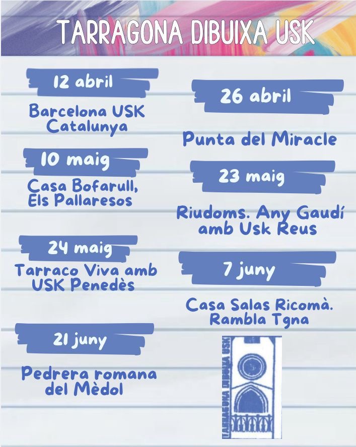 Tarragona dibuixa USk. Punta del Miracle