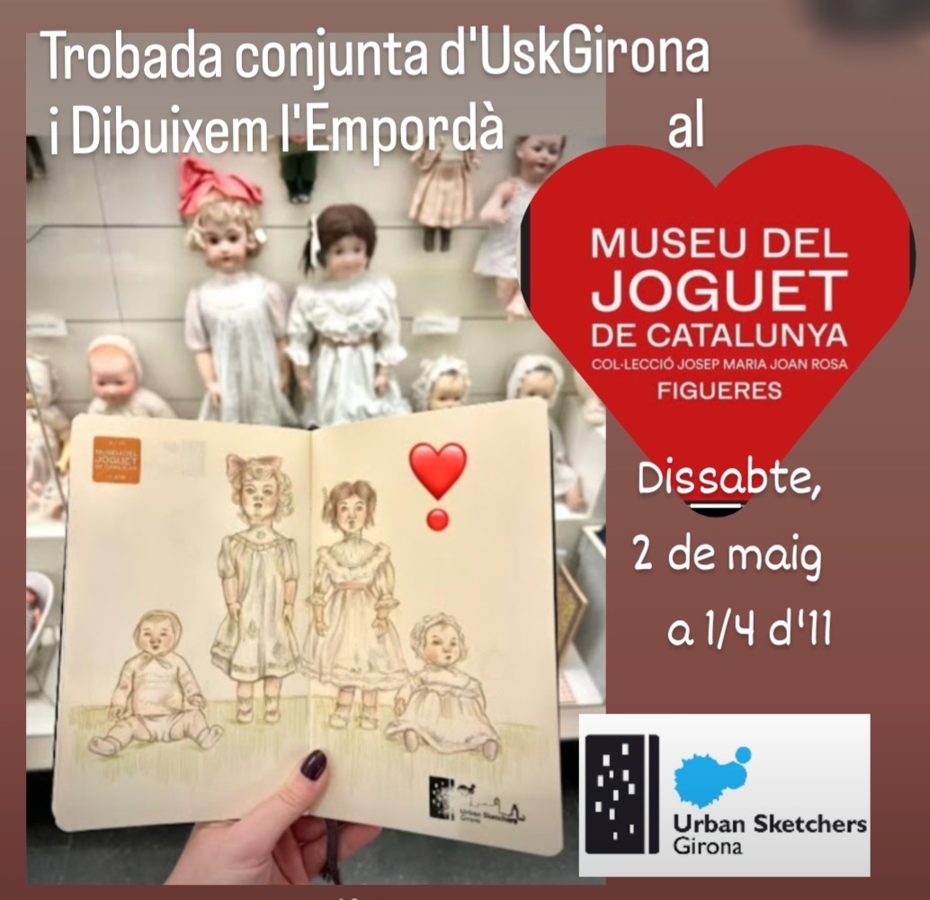 USk Girona i Dibuixem l’Empordà. Museu del Joguet. Figueres