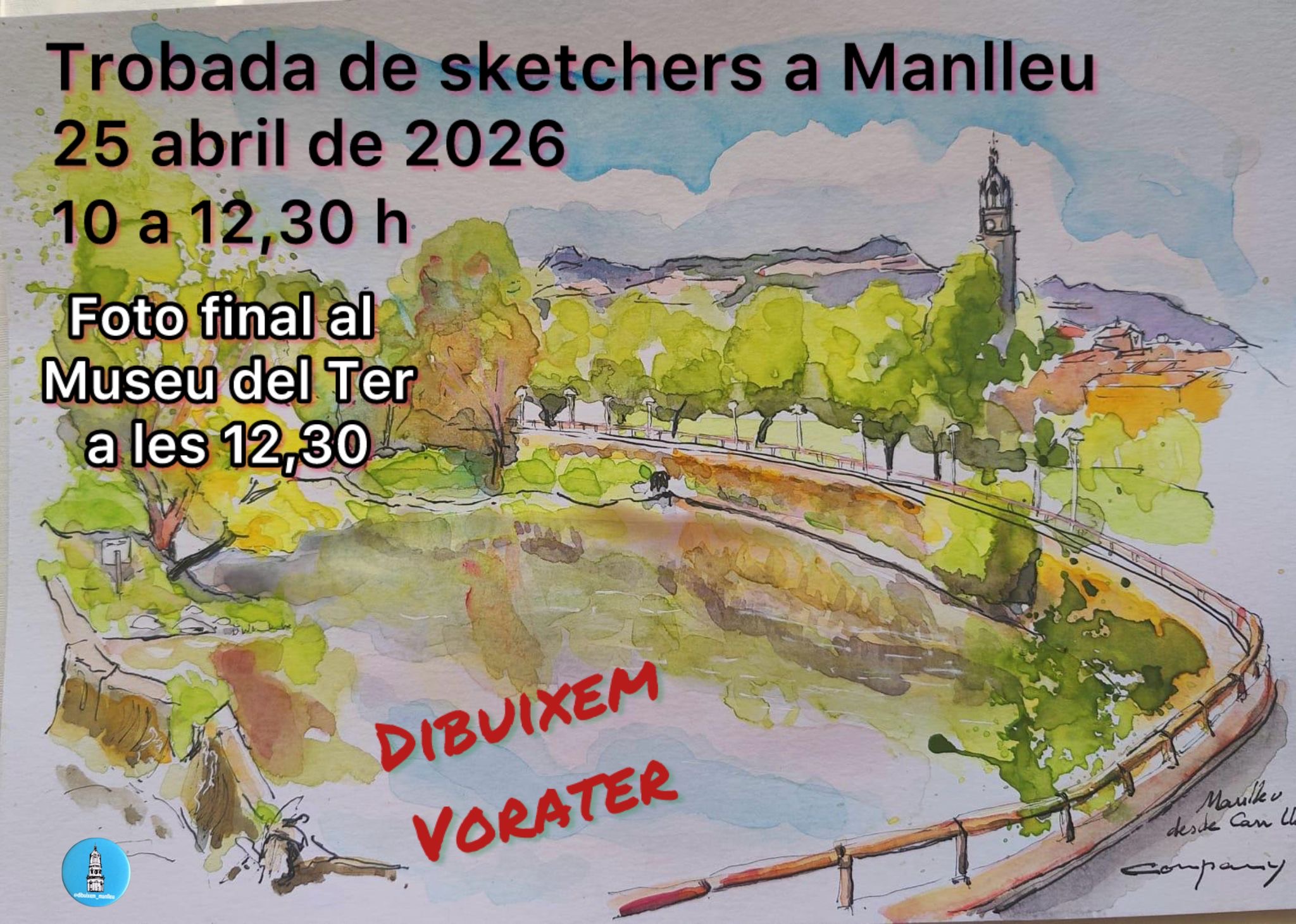 Dibuixem Manlleu.  Dibuixem Vorater. Manlleu
