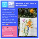 Dibuixem Maresme. Dibuixem el jardí de Ca la Nuridelesflors. Sant Cebrià de Vallalta