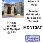 Montgat Pinta. Templet del mirador del Parc del Turonet. Montgat