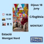 Montgat Pinta. Carrer Església. Montgat