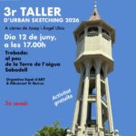 Dibuixem Sant Quirze. Torre de l’Aigua. Sabadell