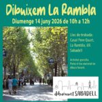 Dibuixant Sabadell. La Rambla. Sabadell