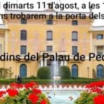 Colla del Pinzell. Jardins del Palau de Pedralbes